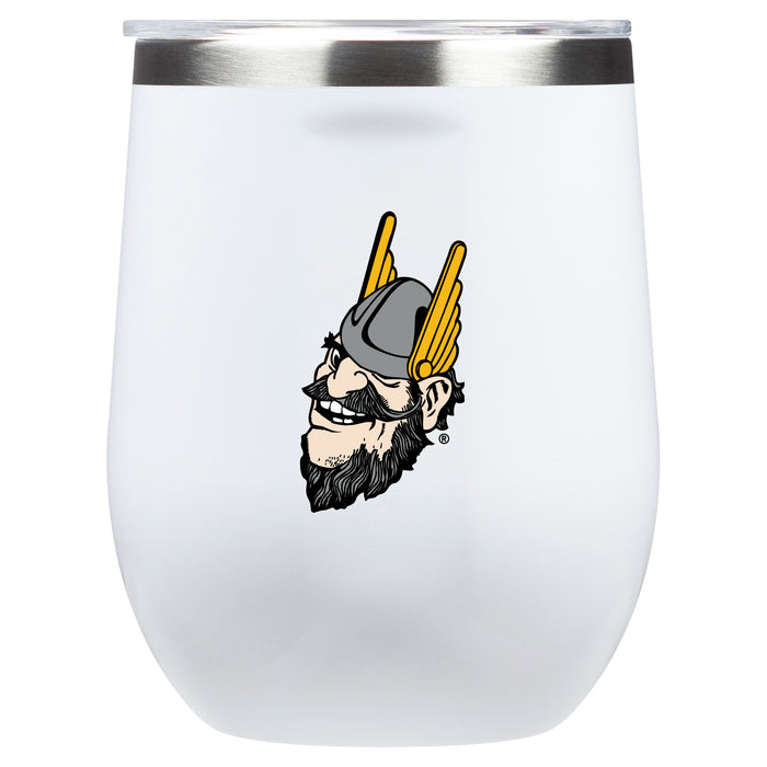 Corkcicle Stemless Wine Glass with Idaho Vandals Secondary Logo