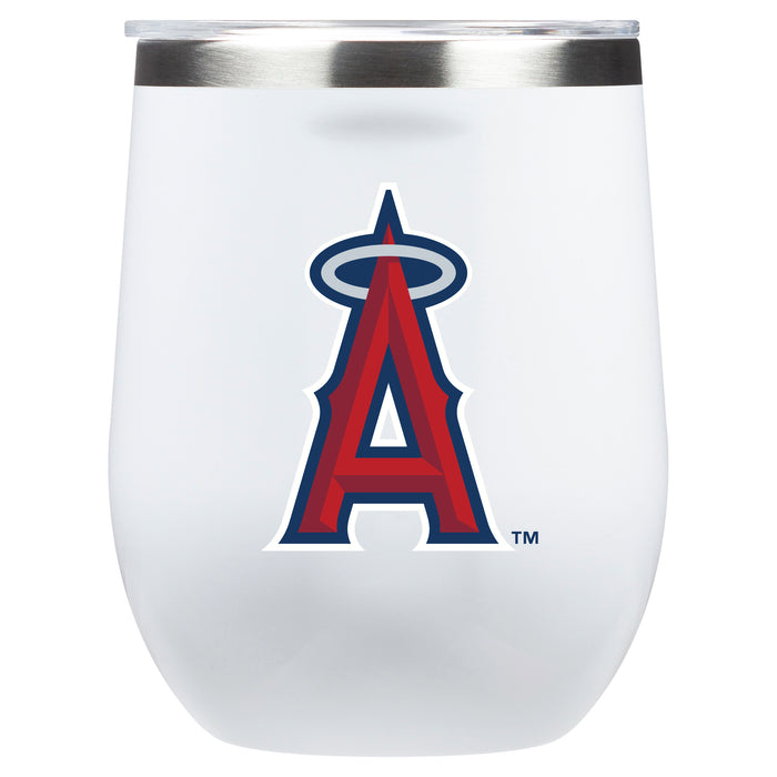 Corkcicle Stemless Wine Glass with Los Angeles Angels Primary Logo