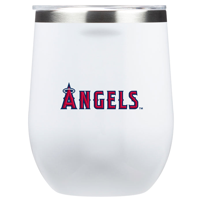 Corkcicle Stemless Wine Glass with Los Angeles Angels Secondary Logo