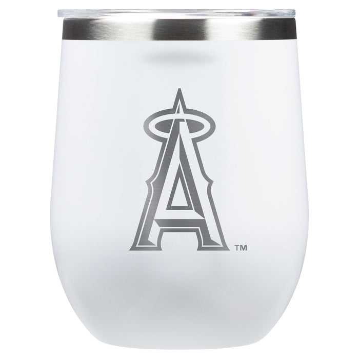 Corkcicle Stemless Wine Glass with Los Angeles Angels Primary Logo