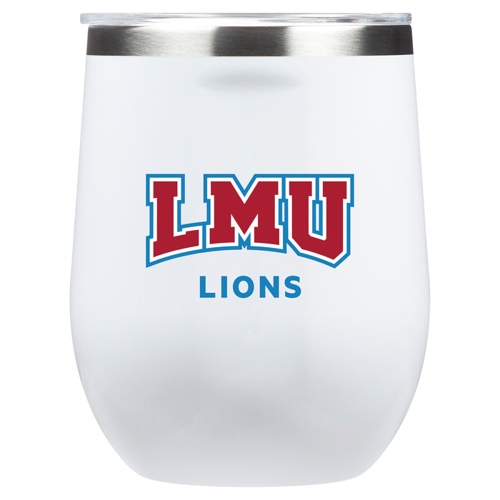 Corkcicle Stemless Wine Glass with Loyola Marymount University Lions Primary Logo