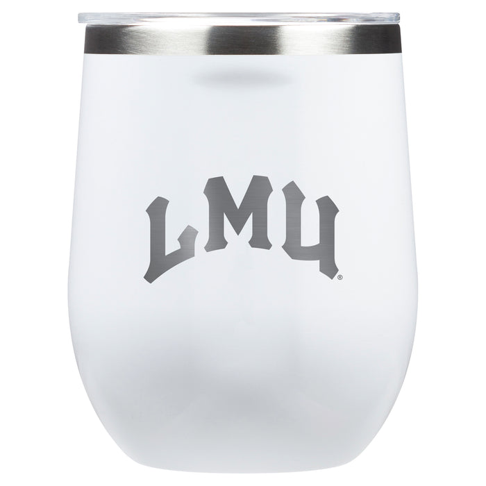 Corkcicle Stemless Wine Glass with Loyola Marymount University Lions Primary Logo