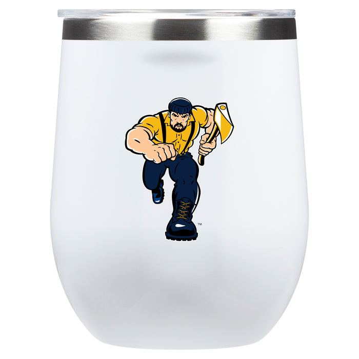 Corkcicle Stemless Wine Glass with Northern Arizona Lumberjacks Secondary Logo