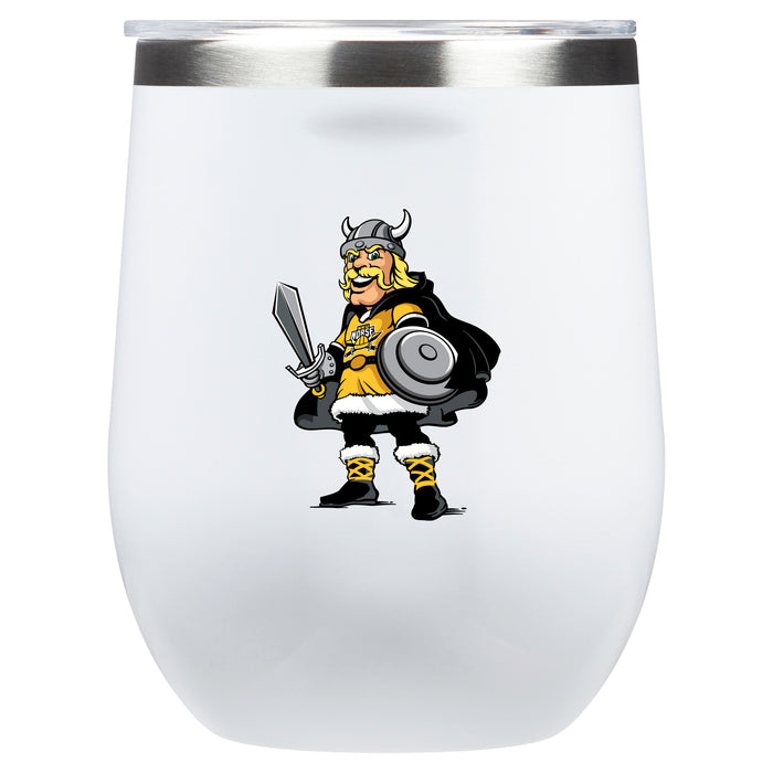 Corkcicle Stemless Wine Glass with Northern Kentucky University Norse Secondary Logo