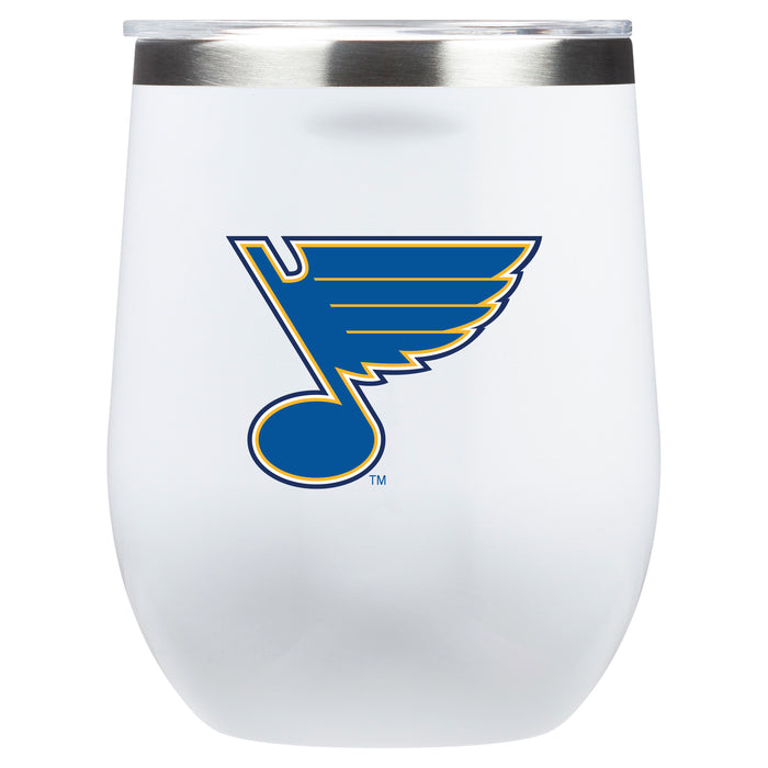 Corkcicle Stemless Wine Glass with St. Louis Blues Primary Logo