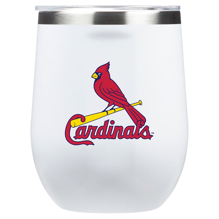 Corkcicle Stemless Wine Glass with St. Louis Cardinals Primary Logo