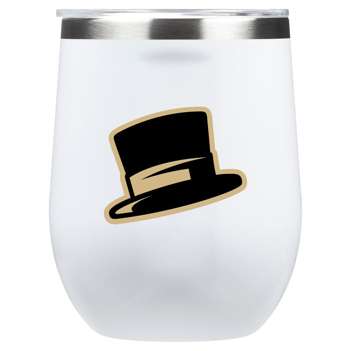 Corkcicle Stemless Wine Glass with Wake Forest Demon Deacons Secondary Logo