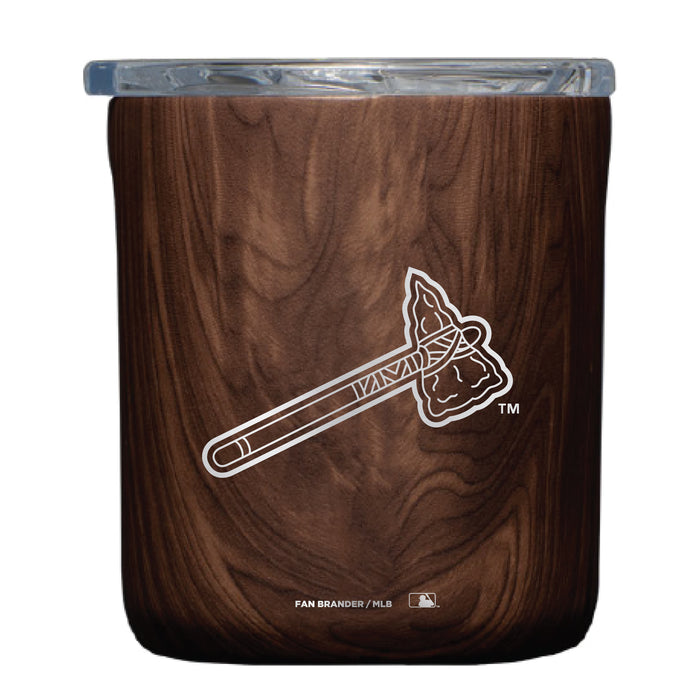 Corkcicle Insulated Buzz Cup with Atlanta Braves Etched Secondary Logo