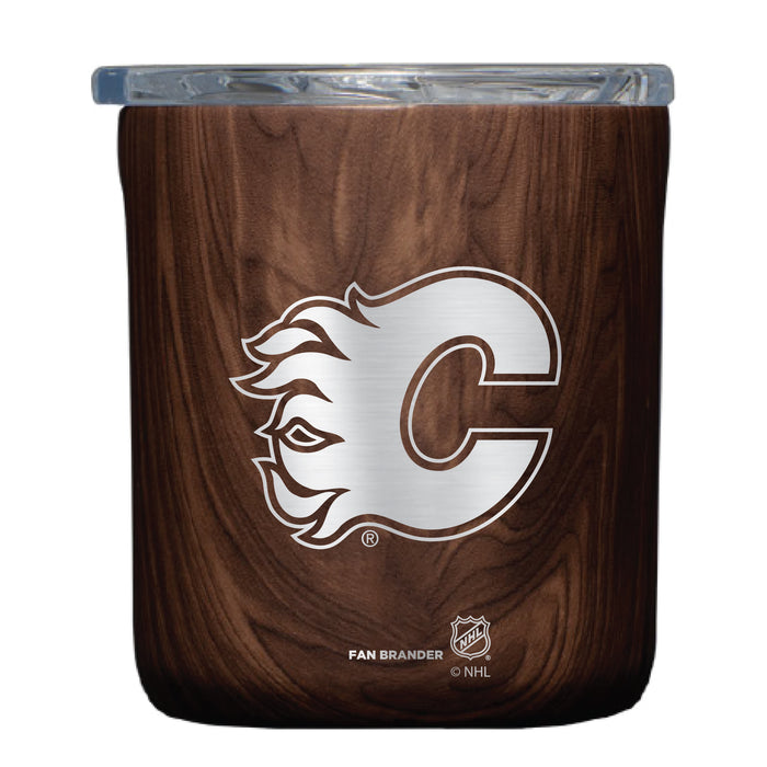 Corkcicle Insulated Buzz Cup Calgary Flames Primary Logo