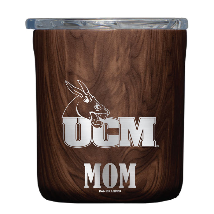 Corkcicle Insulated Buzz Cup Central Missouri Mules Mom Primary Logo