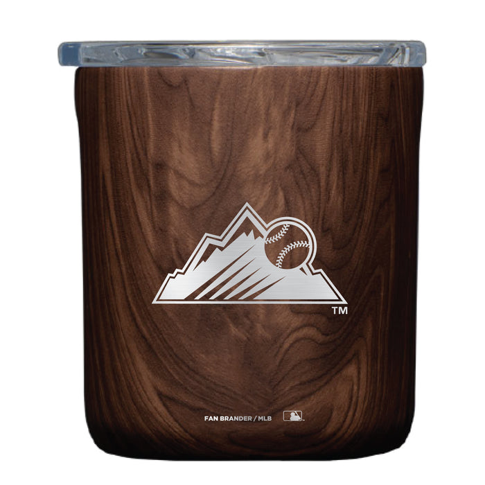 Corkcicle Insulated Buzz Cup with Colorado Rockies Etched Secondary Logo