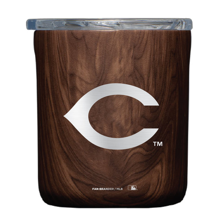 Corkcicle Insulated Buzz Cup with Cincinnati Reds Etched Secondary Logo