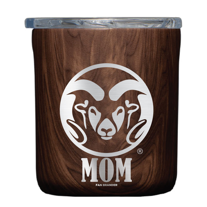 Corkcicle Insulated Buzz Cup Colorado State Rams Mom Primary Logo