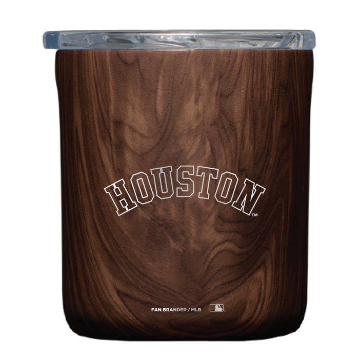 Corkcicle Insulated Buzz Cup with Houston Astros Etched Wordmark Logo