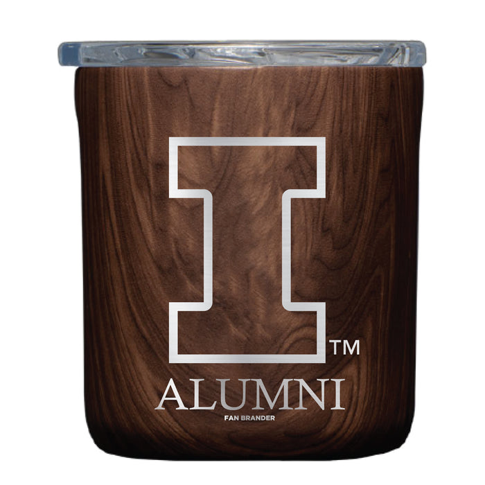 Corkcicle Insulated Buzz Cup Illinois Fighting Illini Alumni Primary Logo