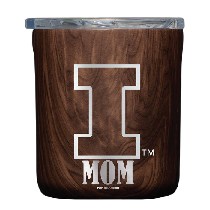 Corkcicle Insulated Buzz Cup Illinois Fighting Illini Mom Primary Logo