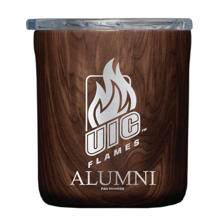 Corkcicle Insulated Buzz Cup Illinois @ Chicago Flames Alumni Primary Logo