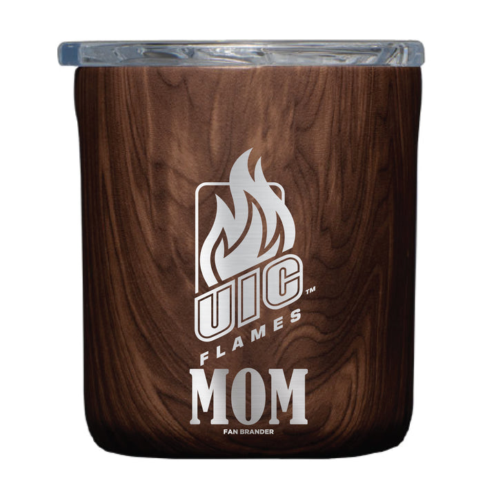 Corkcicle Insulated Buzz Cup Illinois @ Chicago Flames Mom Primary Logo