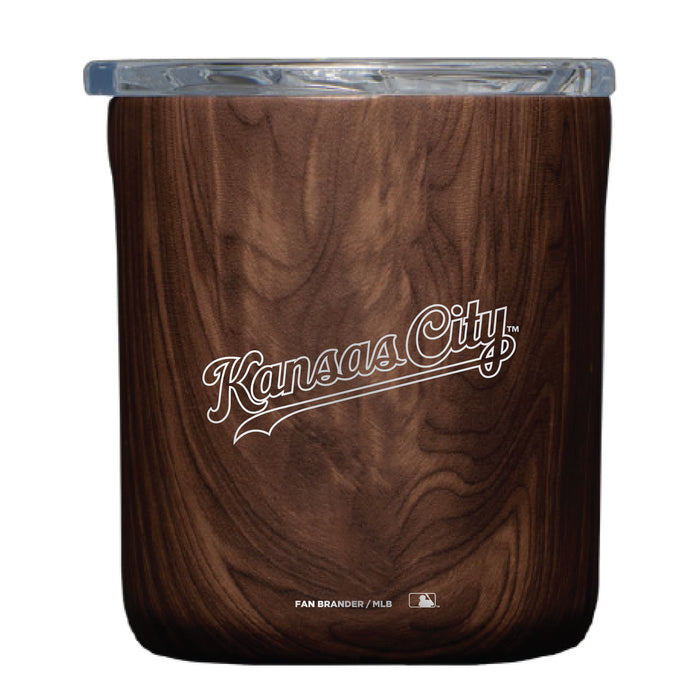 Corkcicle Insulated Buzz Cup with Kansas City Royals Etched Wordmark Logo