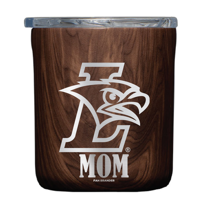 Corkcicle Insulated Buzz Cup Lehigh Mountain Hawks Mom Primary Logo