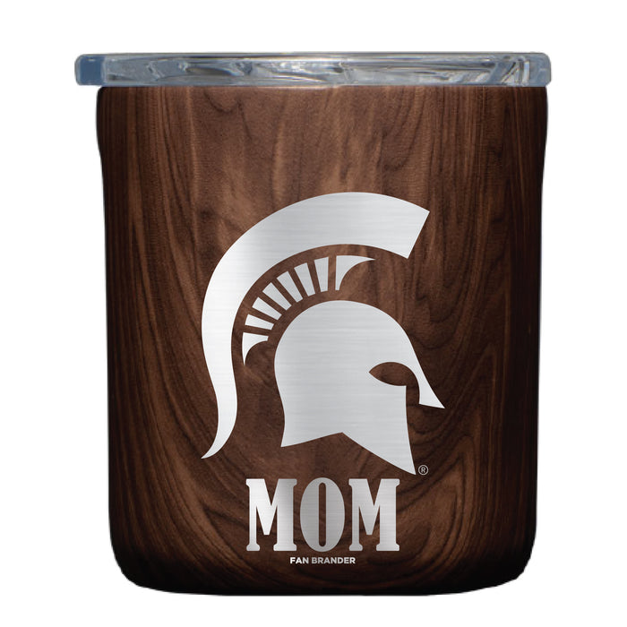Corkcicle Insulated Buzz Cup Michigan State Spartans Mom Primary Logo