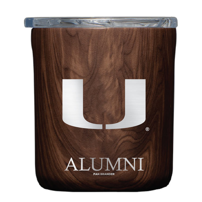 Corkcicle Insulated Buzz Cup Miami Hurricanes Alumni Primary Logo