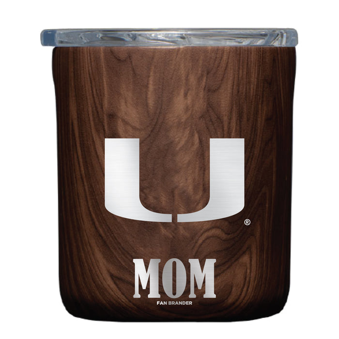 Corkcicle Insulated Buzz Cup Miami Hurricanes Mom Primary Logo