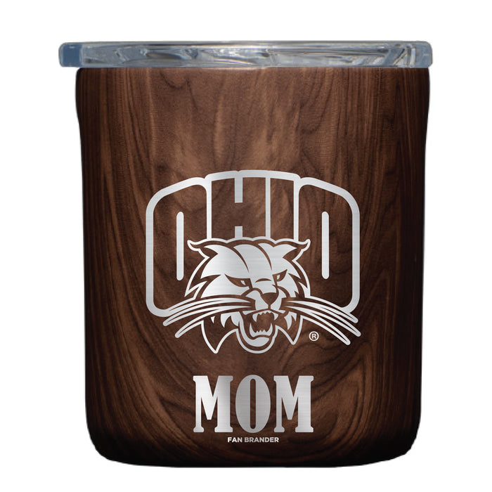 Corkcicle Insulated Buzz Cup Ohio University Bobcats Mom Primary Logo