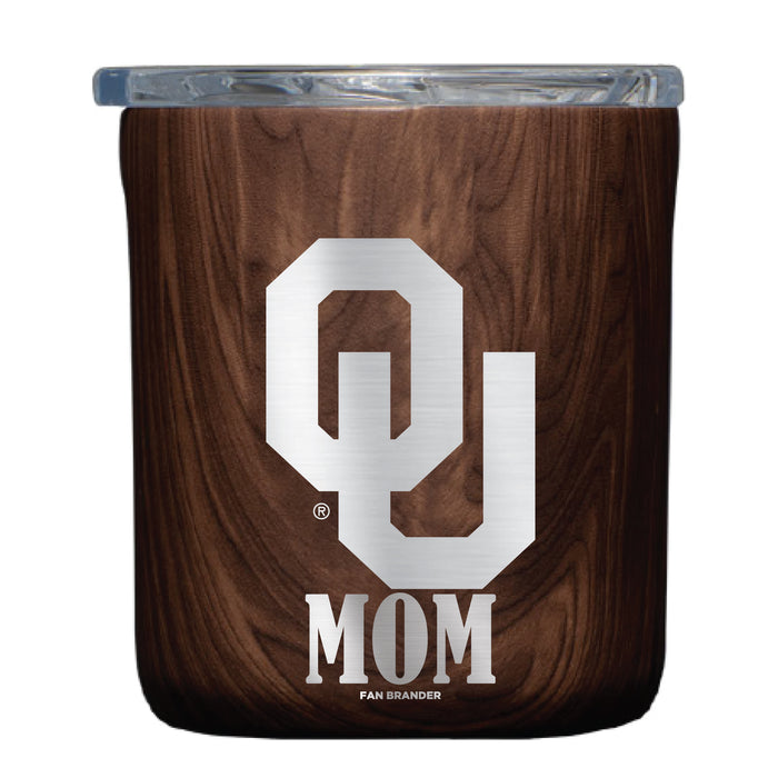 Corkcicle Insulated Buzz Cup Oklahoma Sooners Mom Primary Logo