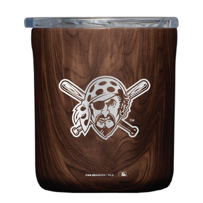 Corkcicle Insulated Buzz Cup with Pittsburgh Pirates Etched Secondary Logo