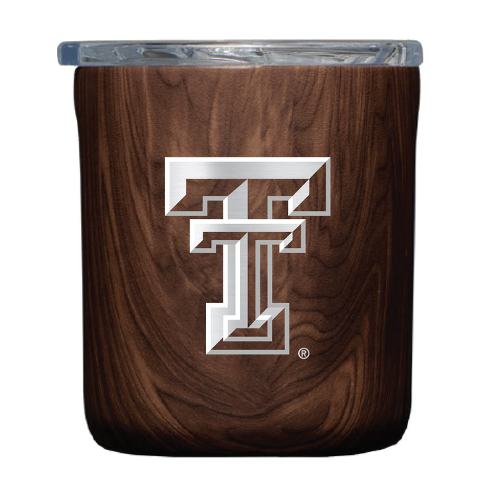 Corkcicle Insulated Buzz Cup Texas Tech Red Raiders Primary Logo