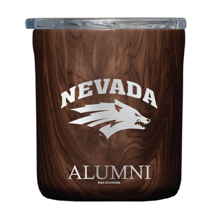 Corkcicle Insulated Buzz Cup Nevada Wolf Pack Alumni Primary Logo