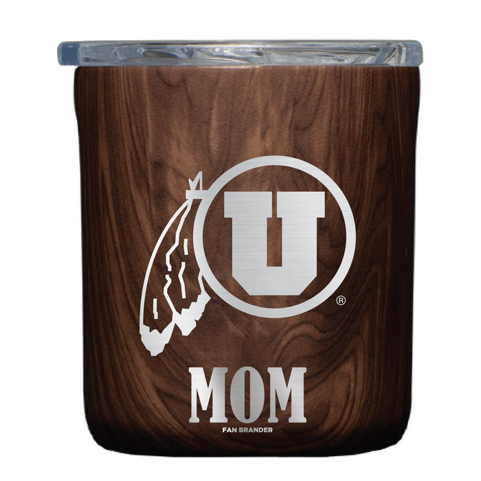 Corkcicle Insulated Buzz Cup Utah Utes Mom Primary Logo