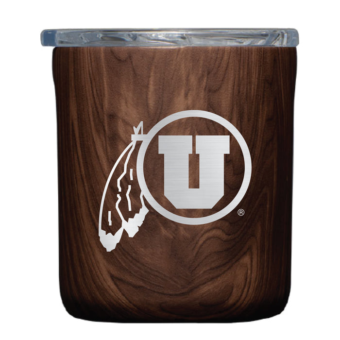 Corkcicle Insulated Buzz Cup Utah Utes Primary Logo