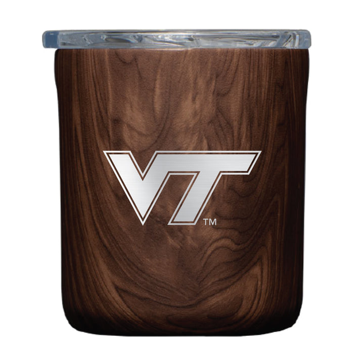 Corkcicle Insulated Buzz Cup Virginia Tech Hokies Primary Logo