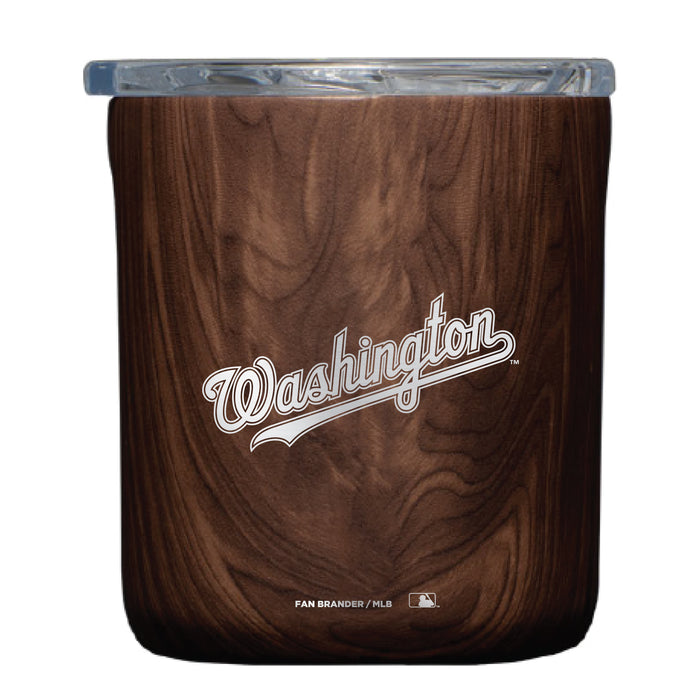 Corkcicle Insulated Buzz Cup with Washington Nationals Etched Wordmark Logo