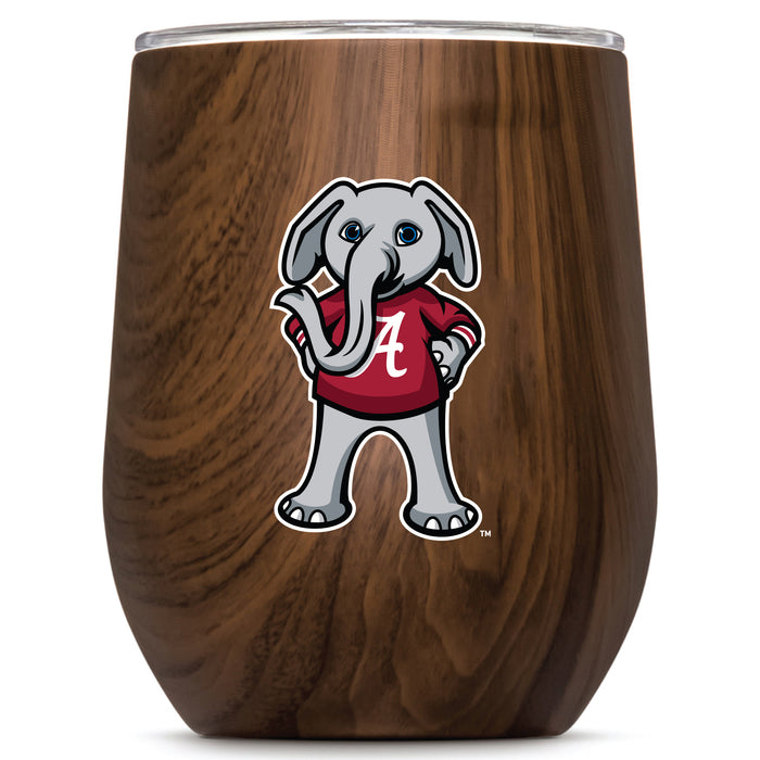 Corkcicle Stemless Wine Glass with Alabama Crimson Tide Secondary Logo