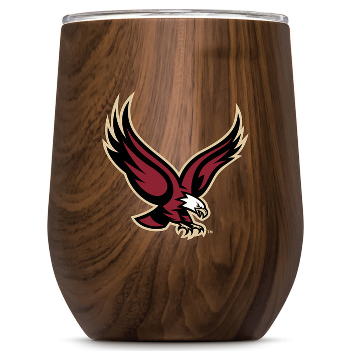 Corkcicle Stemless Wine Glass with Boston College Eagles Secondary Logo