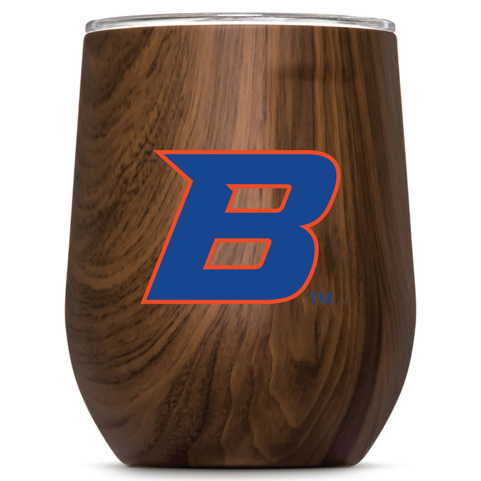 Corkcicle Stemless Wine Glass with Boise State Broncos Secondary Logo