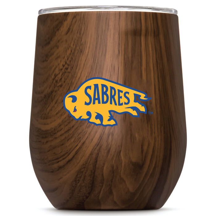 Corkcicle Stemless Wine Glass with Buffalo Sabres Secondary Logo