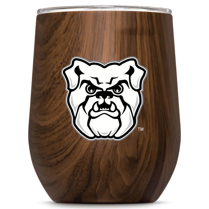 Corkcicle Stemless Wine Glass with Butler Bulldogs Primary Logo