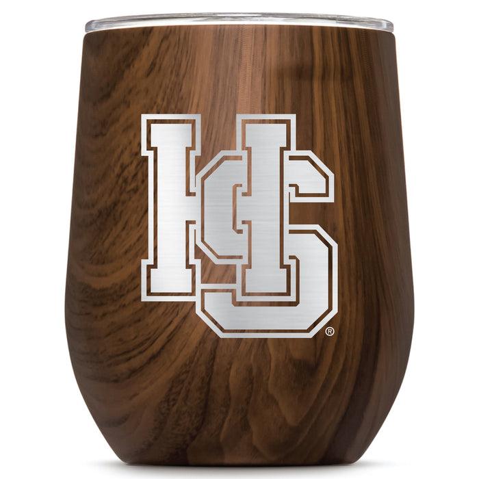 Corkcicle Stemless Wine Glass with Hampden Sydney Primary Logo