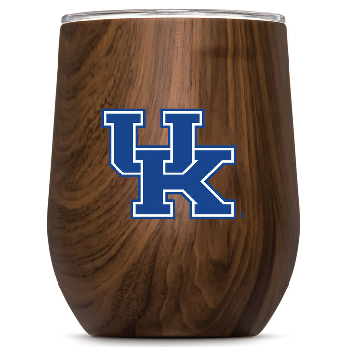 Corkcicle Stemless Wine Glass with Kentucky Wildcats Primary Logo