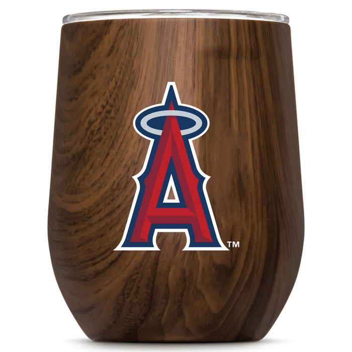 Corkcicle Stemless Wine Glass with Los Angeles Angels Primary Logo