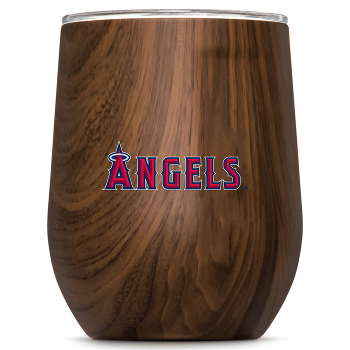 Corkcicle Stemless Wine Glass with Los Angeles Angels Secondary Logo