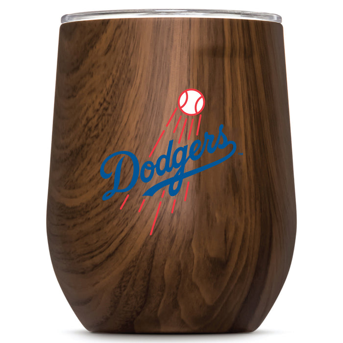 Corkcicle Stemless Wine Glass with Los Angeles Dodgers Secondary Logo