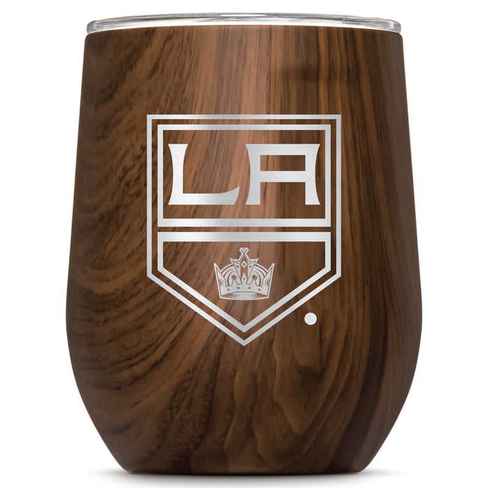 Corkcicle Stemless Wine Glass with Los Angeles Kings Primary Logo