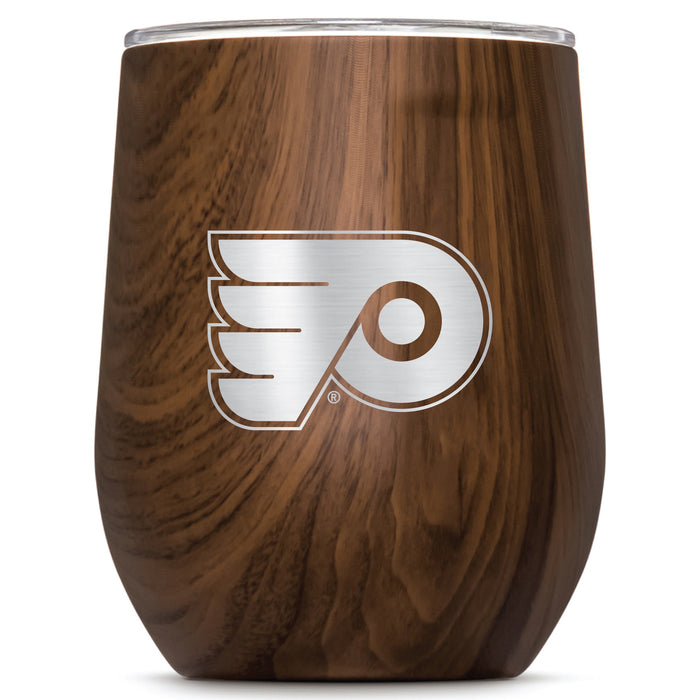 Corkcicle Stemless Wine Glass with Philadelphia Flyers Primary Logo