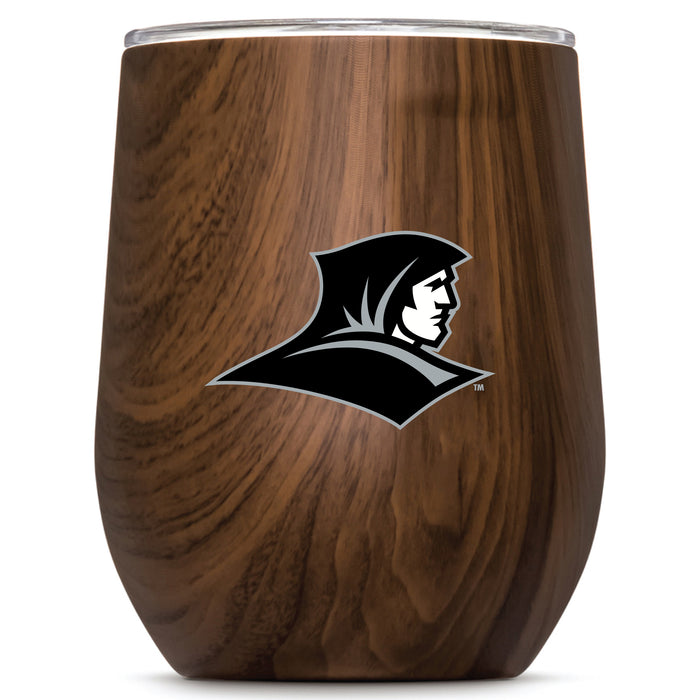 Corkcicle Stemless Wine Glass with Providence Friars Secondary Logo