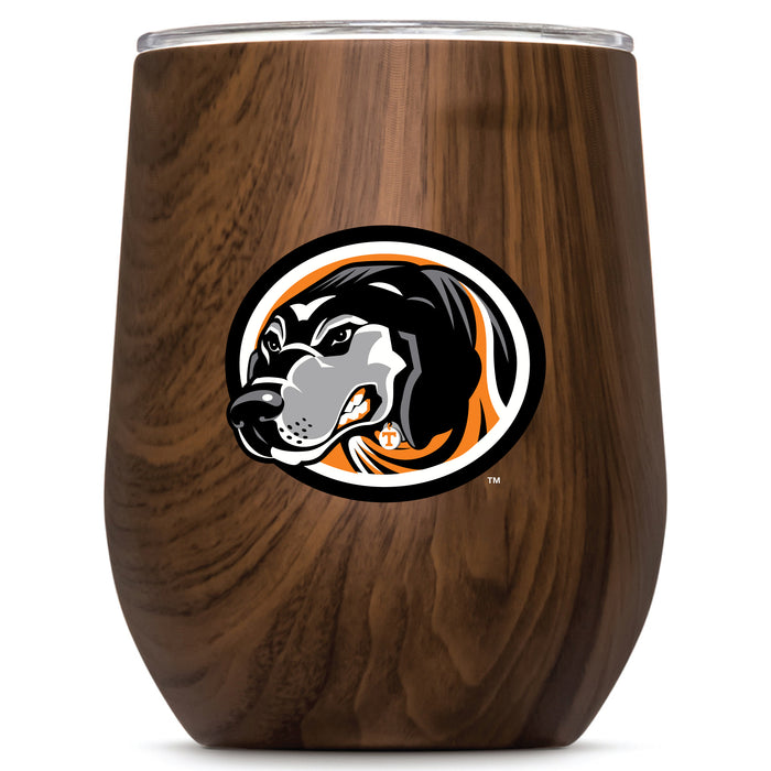 Corkcicle Stemless Wine Glass with Tennessee Vols Secondary Logo